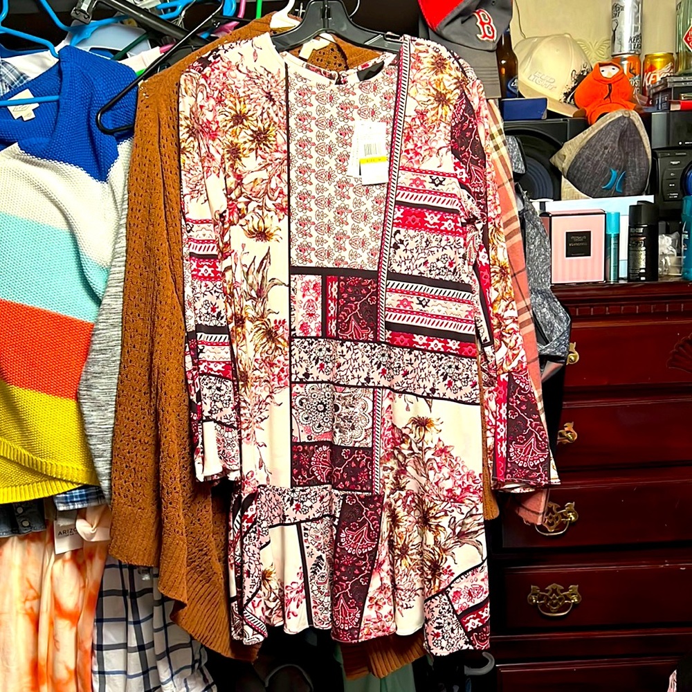 NWT. Dress by beige by eci size M